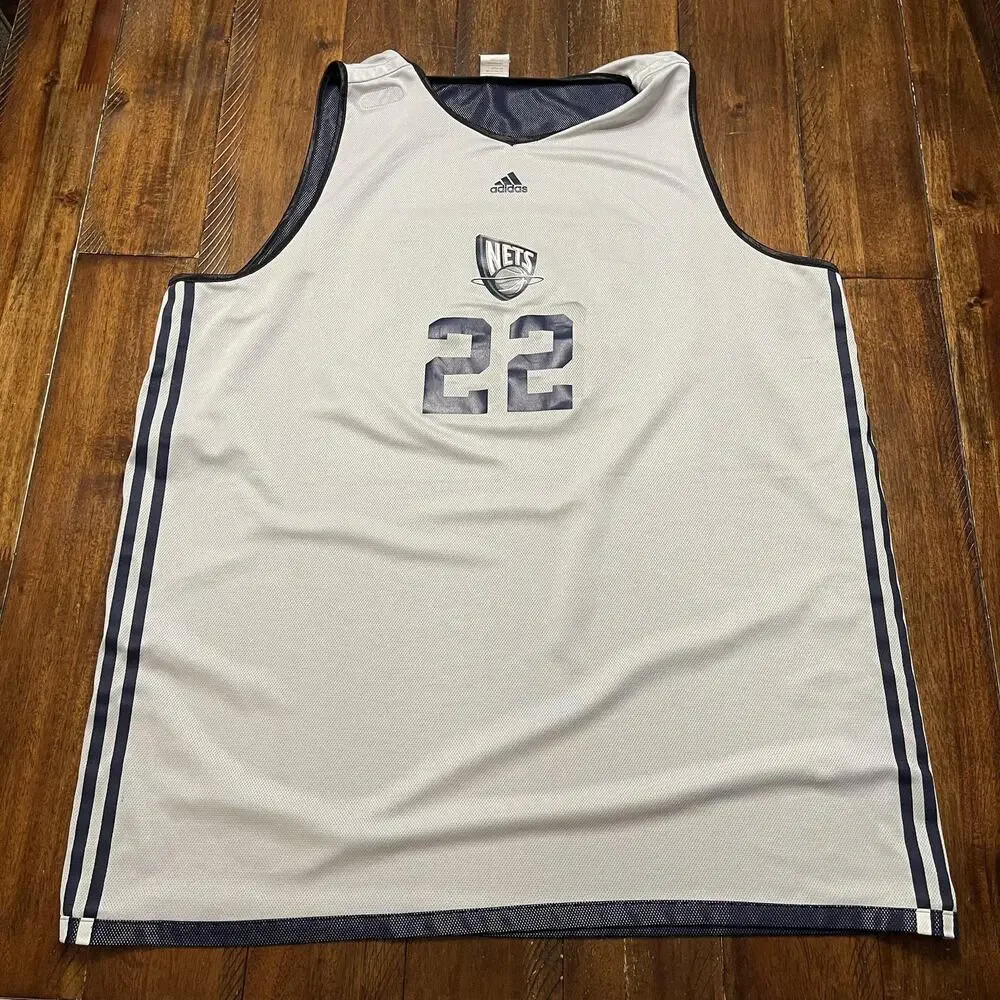 Nets Jersey Nets 2XL Tall Team Issued Anthony Morrow Basketball Adidas Jersey